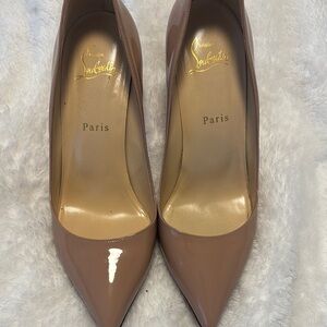 Christian Louboutin Women's Tan Pumps